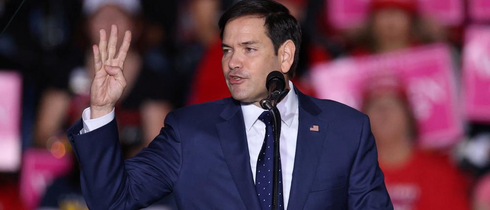 Floridas Senator Marco Rubio soll US-Außenminister werden.