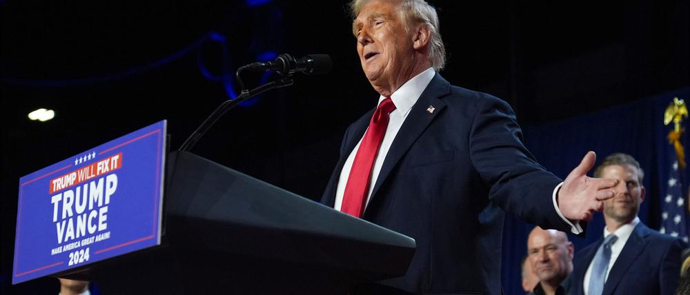 Trumps Regierungsmannschaft nimmt mit ersten Kandidaten Gestalt an. (Archivbild)