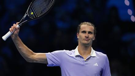 Alexander Zverev tritt in seinem zweiten Match bei den diesjährigen ATP Finals in Turin gegen Casper Ruud an.