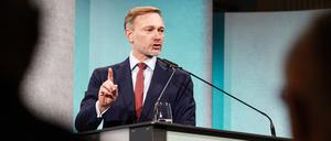 Der ehemalige Bundesminister der Finanzen und FDP-Bundesparteivorsitzende: Christian Lindner.