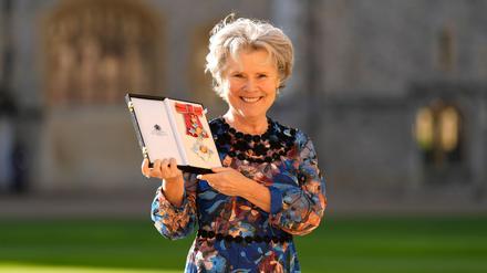 Schauspielerin Imelda Staunton wurde auf Schloss Windsor geehrt.