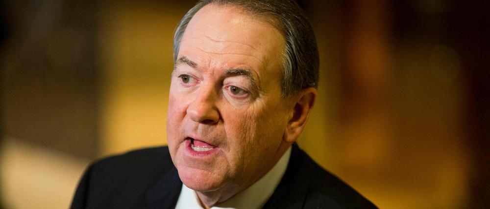 Mike Huckabee bei einer Veranstaltung im Trump Tower