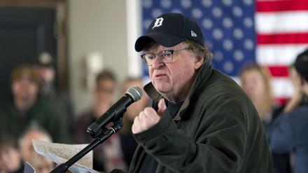 Filmemacher Michael Moore ist in den USA auch durch seine Podcasts und viele öffentliche Auftritte bekannt.