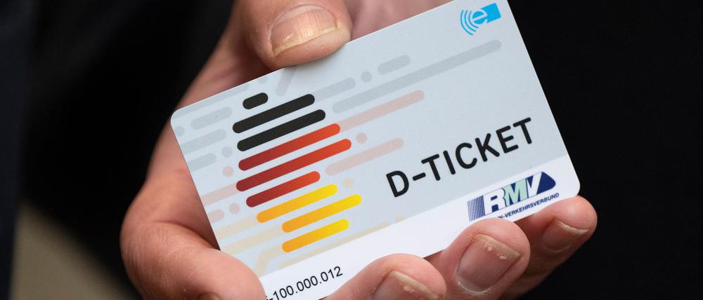 Die Finanzierung des Deutschlandtickets muss noch gesichert werden.