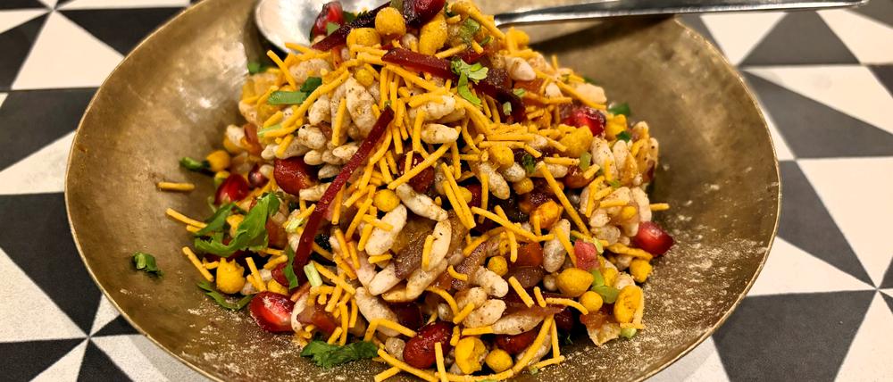 Streetfood-Feuerwerk: Bombay Bhel Puri.