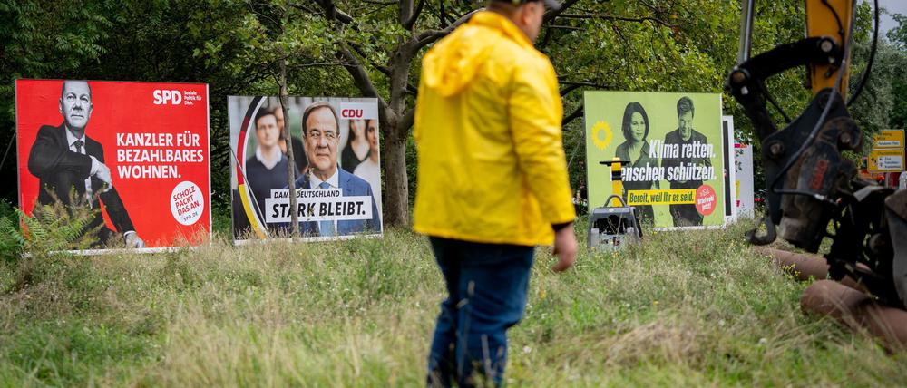 Findet Wahlkampf künftig nur noch im Winter statt? (Archivbild)