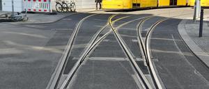 Straßenbahngleise (Symbolbild)