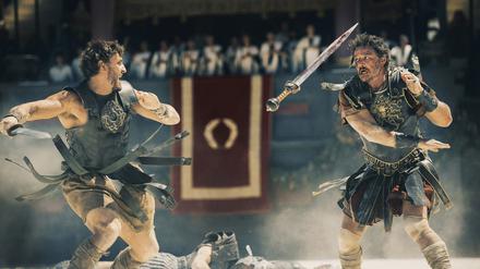 Paul Mescal und Pedro Pascal in „Gladiator II“