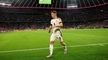 Joshua Kimmich trägt die Kapitänsbinde mit der Erfahrung von 95 Länderspielen.