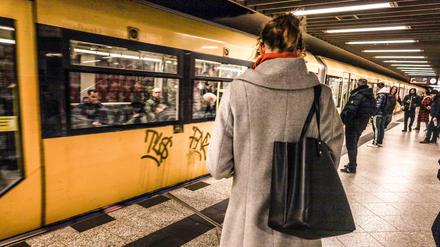 Der U-Bahnhof Berliner Straße. Die Grünen fordern Frauen-Abteile in der U-Bahn.