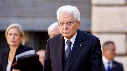 Der italienische Präsident Sergio Mattarella ist von Ratschlägen des Tech-Tycoons Elon Musk nicht erfreut.