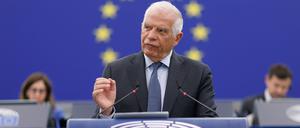Sieht das Vorgehen Israels im Gazastreifen äußert kritisch: Der EU-Außenbeauftragte Josep Borrell. (Archivbild)