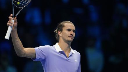 Alexander Zverev spielt maximal noch bis Sonntag bei den ATP Finals in Turin - dann ist Urlaub angesagt.