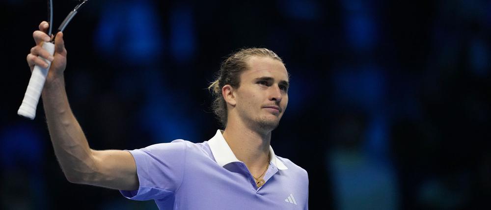 Alexander Zverev spielt maximal noch bis Sonntag bei den ATP Finals in Turin - dann ist Urlaub angesagt.