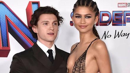 Hollywood-Schauspielerin Zendaya beschreibt die Arbeit mit ihrem Freund Tom Holland als „seltsam angenehm“. (Archivbild)