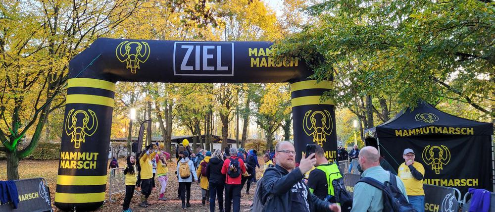 Start und Ziel des Berliner Mammutmarsches: das Strandbad Plötzensee.