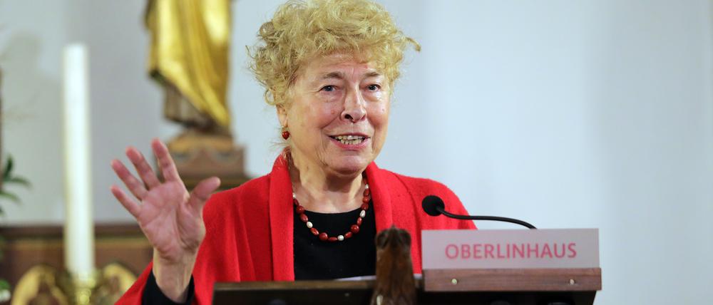 Gesine Schwan hielt die diesjährige Oberlinrede in Potsdam.