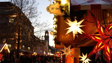 Traditioneller Weihnachtsmarkt in der Spandauer Altstadt.