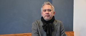 Autor André Kubiczek im November 2024 in Babelsberg.