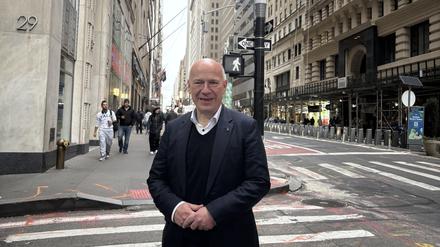Kai Wegner auf Dienstreise in New York