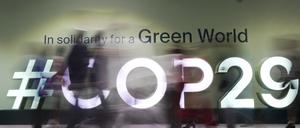 Die Klimakonferenz in Baku.