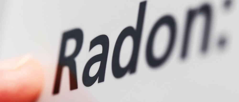 Nach Empfehlung von Strahlenschützern sollten in Häusern und Wohnungen Radon-Messungen gemacht werden. (Archivfoto)