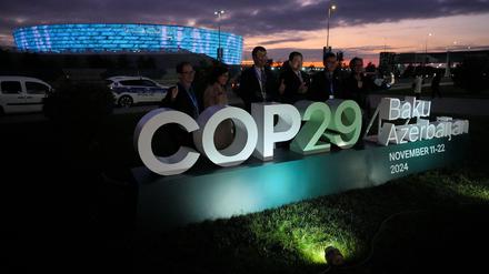 Auch viele Lobbyisten sind angereist zur COP29 in Baku.