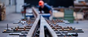Viele Milliarden werden für die Modernisierung der Schiene benötigt. 