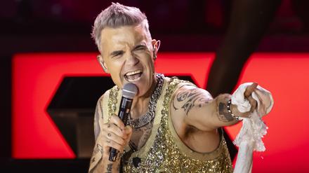 Sieben Auftritte in Deutschland: Für die Konzerte von Superstar Robbie Williams beginnt der Vorverkauf. (Archivbild)