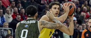 Rückkehrer Matteo Spagnolo (r.) belebte das Berliner Spiel.