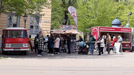 Den Food Market am Nauener Tor findet am 18. Dezember das letzte Mal statt.