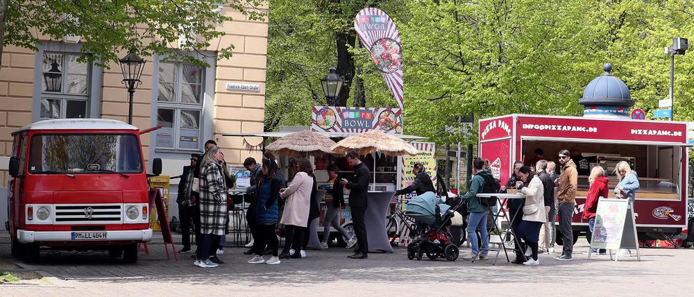 Den Food Market am Nauener Tor findet am 18. Dezember das letzte Mal statt.
