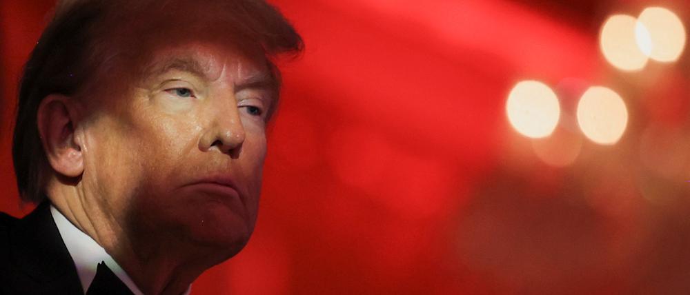 Der gewählte US-Präsident Trump bei einer Gala in Floria am 14. November 2024.