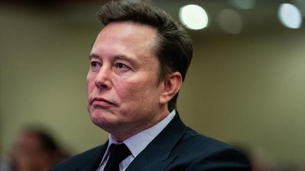 Elon Musk im Weißen Haus. 