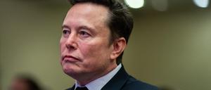 Elon Musk im Weißen Haus. 