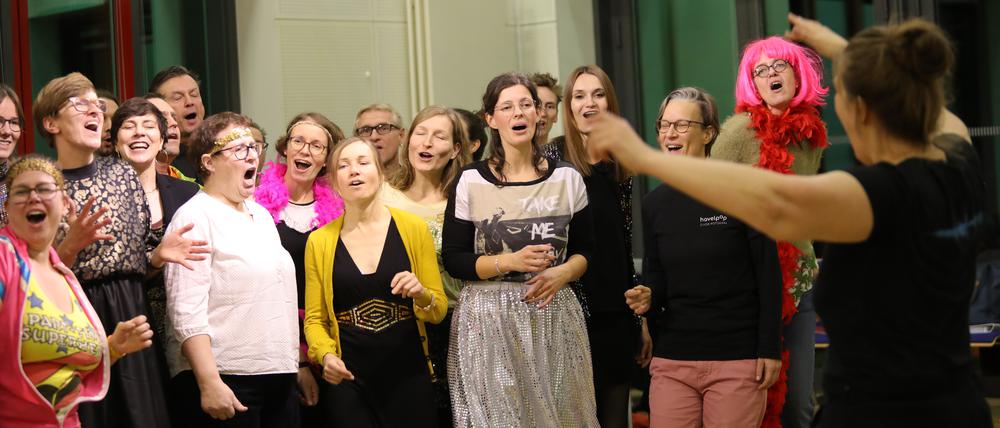 Potsdams Chor "Havelpop" feiert 15-jähriges Jubiläum. Jubliäumskonzert im Lindenpark am 23.11.2024.