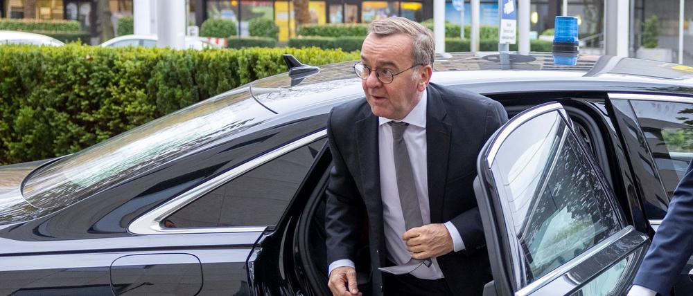 Bundesverteidigungsminister Pistorius in Bonn