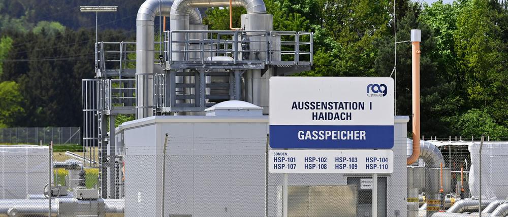Auf Speicher wie den in Haidach werden die österreichischen Gas-Versorger nach dem Stopp der Lieferungen aus Russland wohl zurückgreifen