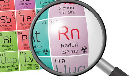 Radon ist ein geruch- und farbloses Gas – und eine Gesundheitsgefahr in der Wohnung. 