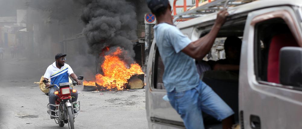 In Haiti tobt weiter Bandengewalt.