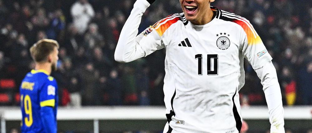 Mit dem Kopf erfolgreich: Jamal Musiala.