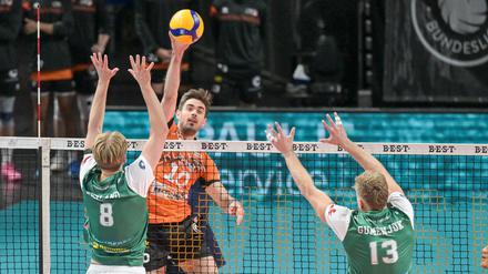 Daniel Malescha war punktbester Angreifer der BR Volleys.