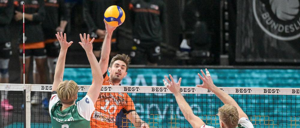 Daniel Malescha war punktbester Angreifer der BR Volleys.