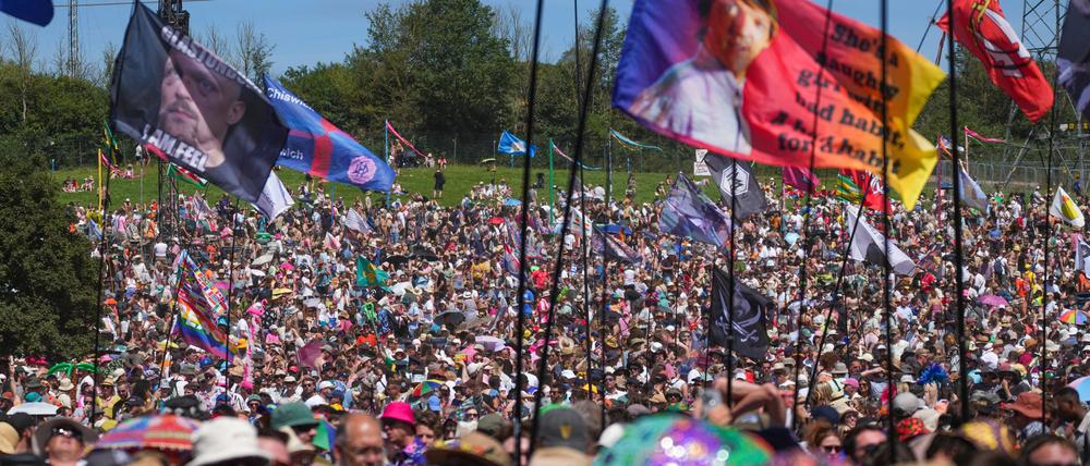 Glastonbury ist das größte Musikfestival in Großbritannien. (Archivbild)
