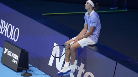 Die Saison von Alexander Zverev endet mit einer Niederlage gegen Taylor Fritz. 