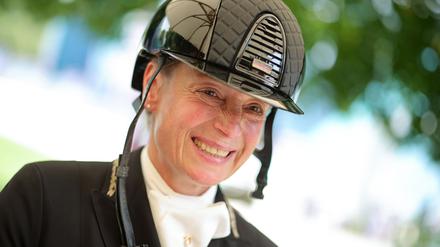 Isabell Werth ist mit ihren Auftritten in Stuttgart zufrieden.
