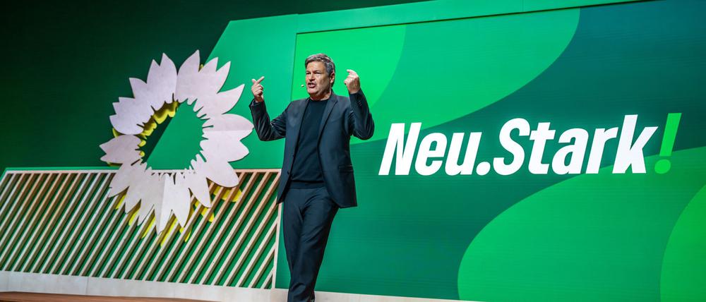 Jetzt ist es offiziell: Habeck führt die Grünen im Wahlkampf.