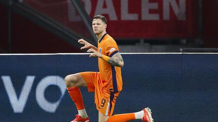 Hat etwas zu ausgelassen gejubelt: Wout Weghorst.