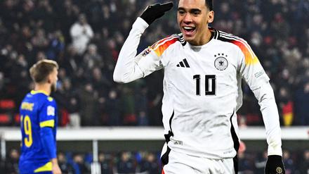 Jamal Musiala mag es rasant. Am Sonntag stieg er in die Achterbahn. 
