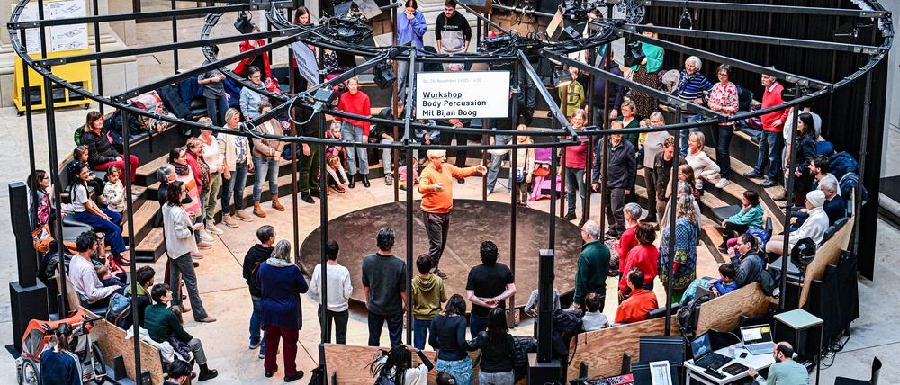 „Vielstimmig“ hieß das Chorfestival, das am Wochenende im Humboldt-Forum stattfand.